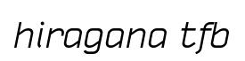 hiragana tfb