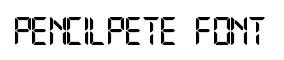 pencilPete FONT