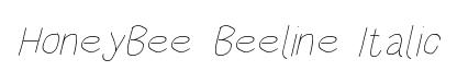 HoneyBee Beeline Italic