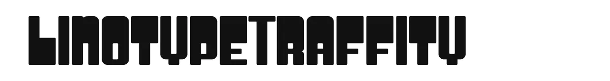 LinotypeTraffity original font preview