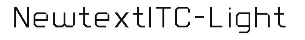 NewtextITC-Light font preview