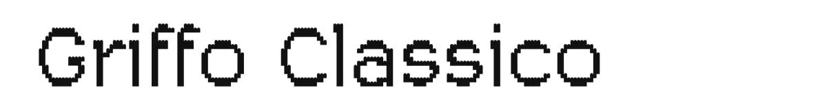 Griffo Classico original font preview