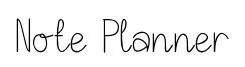 Note Planner