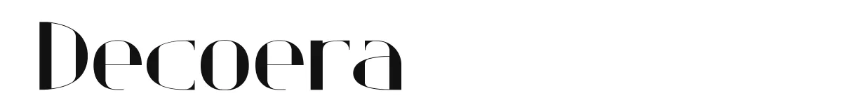 Decoera font preview