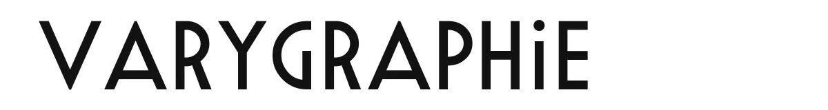 Varygraphie font preview