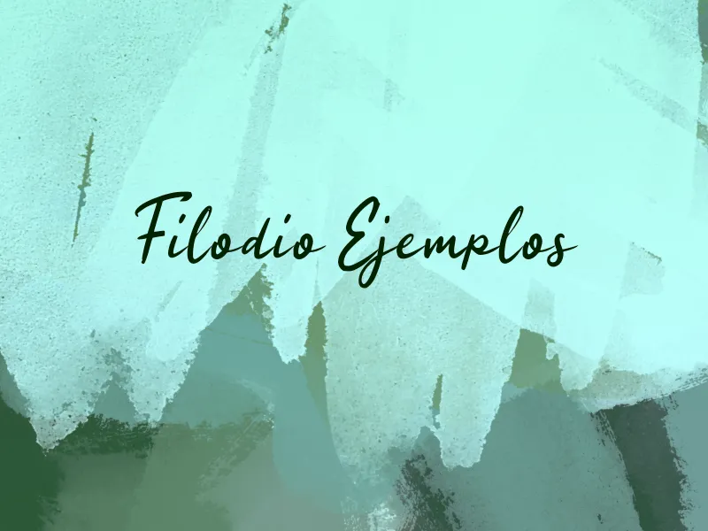 f Filodio Ejemplos author illustration