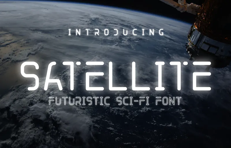 Satellite author illustration