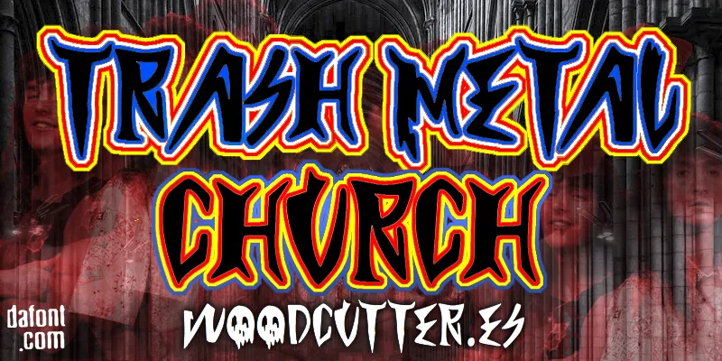 Trash Metal Church author illustration