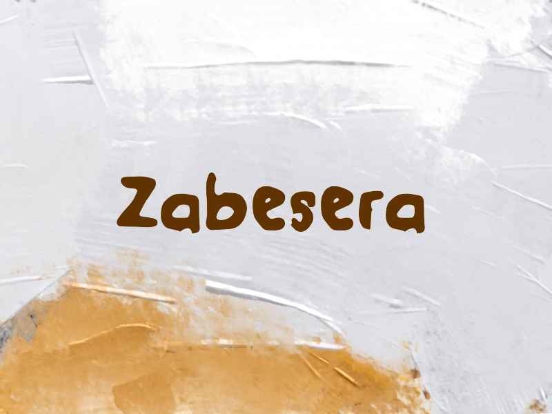 Zabesera author illustration