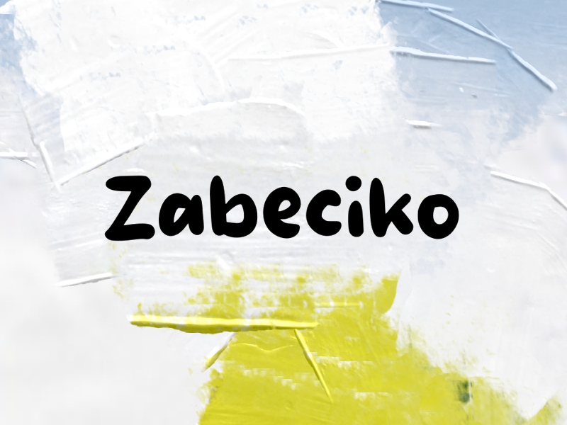 Zabeciko author illustration