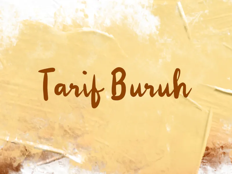 Tarif Buruh author illustration