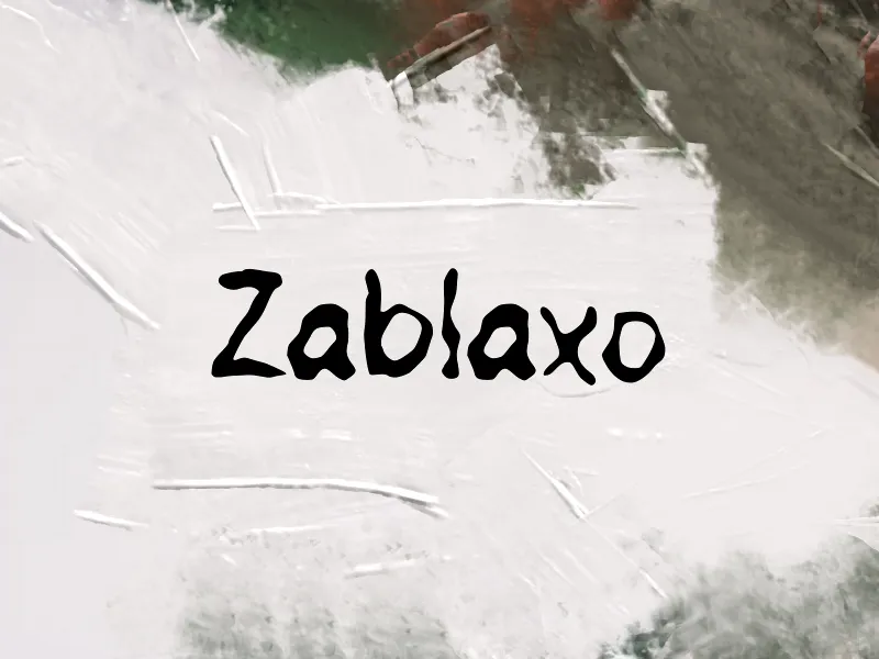 Zablaxo author illustration