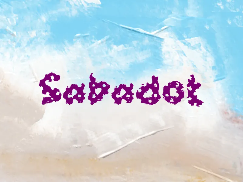 Sabadot author illustration