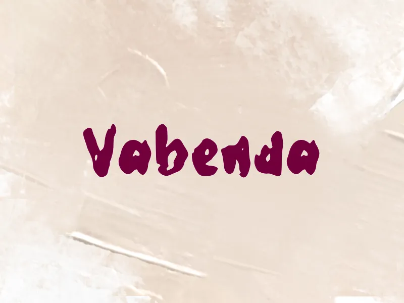 Vabenda author illustration