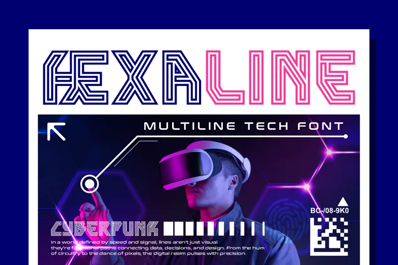 Hexaline author illustration