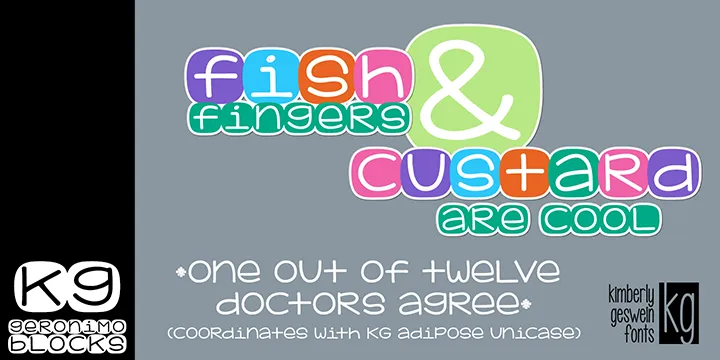 KG Geronimo Blocks author illustration