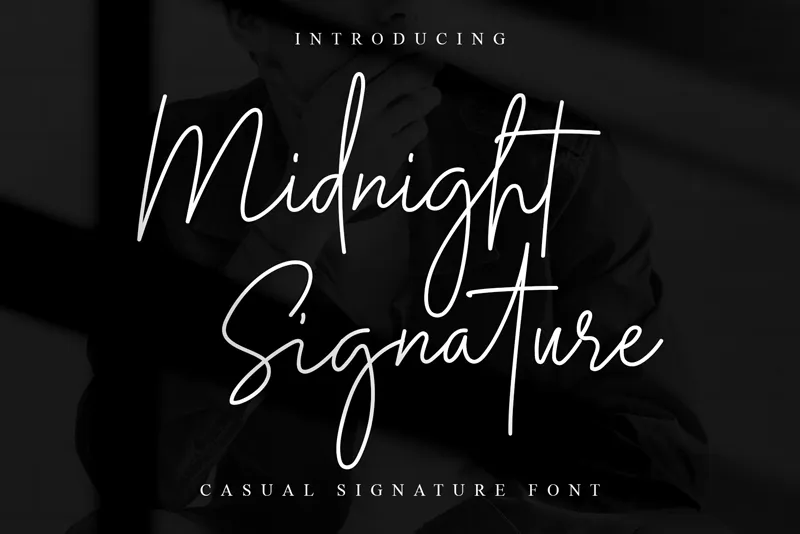 Midnight Signature author illustration