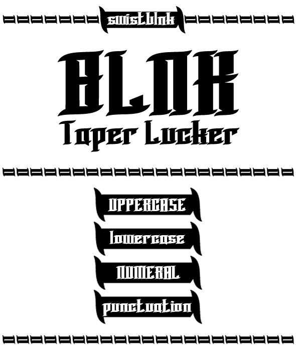 BLNK Taper Lucker author illustration