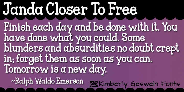 Janda Closer To Free author illustration