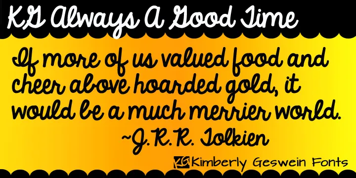 KG Always A Good Time author illustration