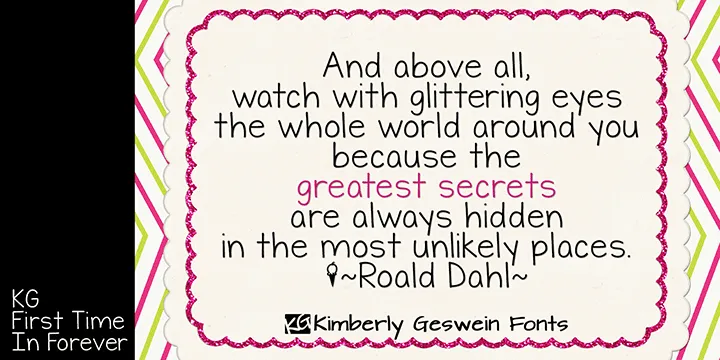 KG First Time In Forever author illustration