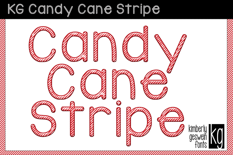 KG Candy Cane Stripe author illustration
