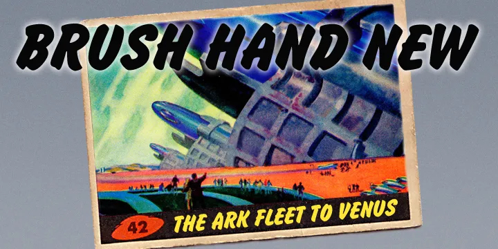 Brush Hand New author illustration