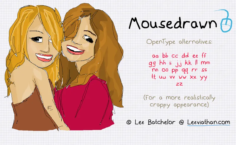 Mousedrawn author illustration