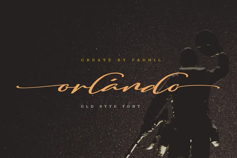 Orlando author illustration