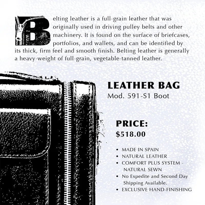 Leather author illustration