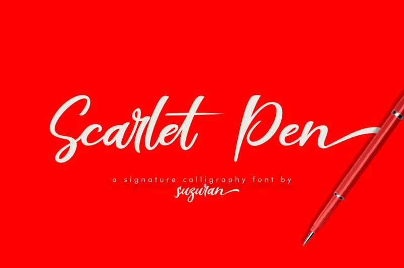 Scarlet Pen author illustration