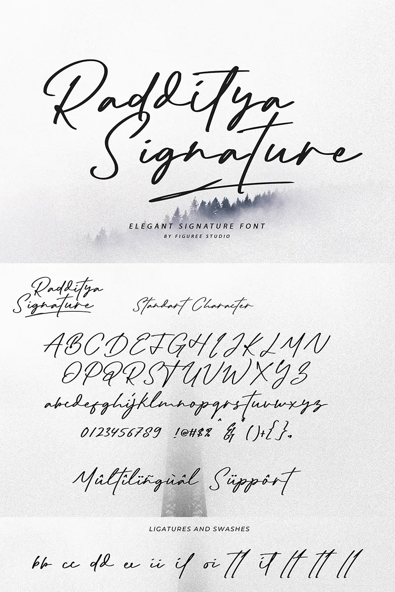 Radditya Signature author illustration