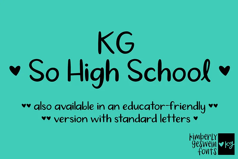 KG So High School author illustration