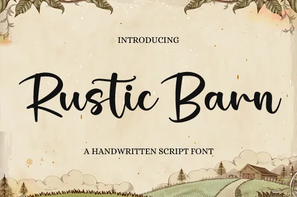 Rustic Barn author illustration
