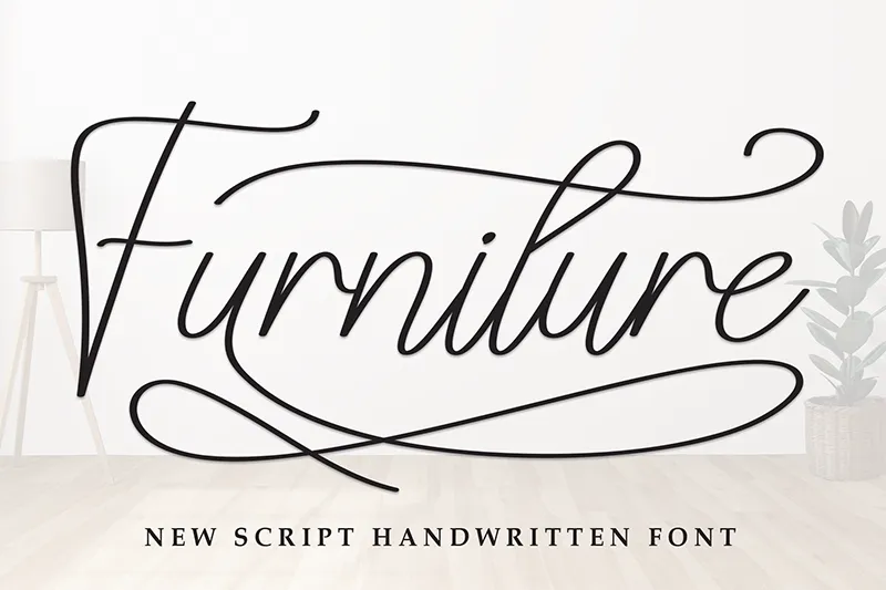 Furniture author illustration