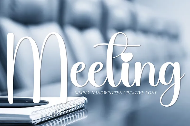 Meeting author illustration