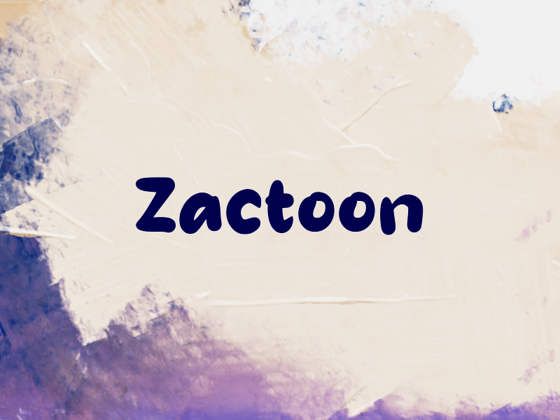 Zactoon author illustration