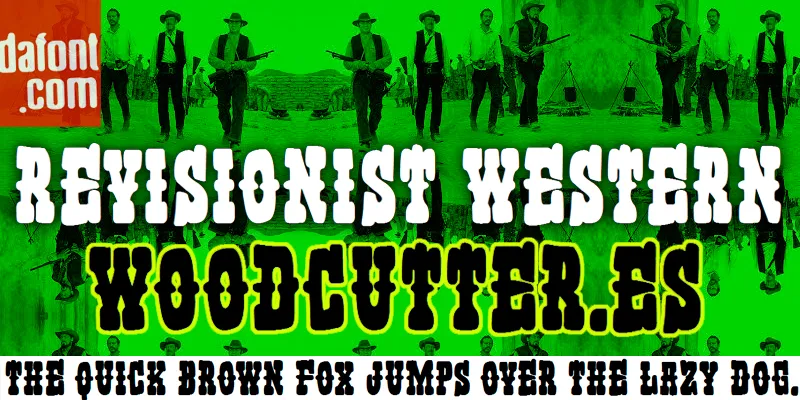 Revisionist Western author illustration