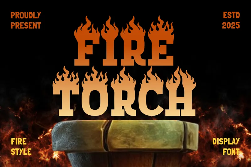 Fire Torch author illustration