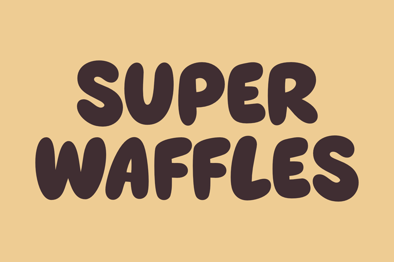 Super Waffles author illustration