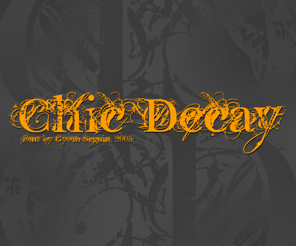 Chic decay author illustration