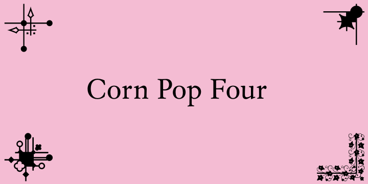 Corn Pop Four author illustration