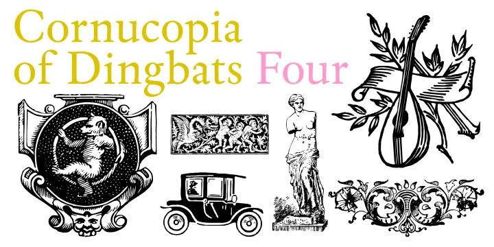 Cornucopia of Dingbats Four author illustration