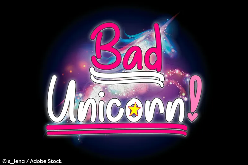 Bad Unicorn author illustration