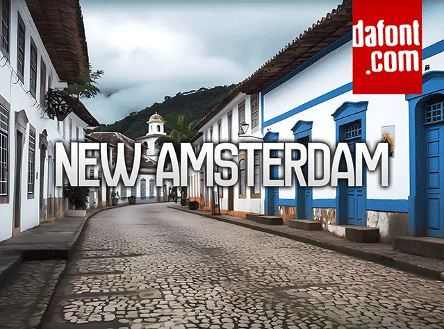 New Amsterdam author illustration