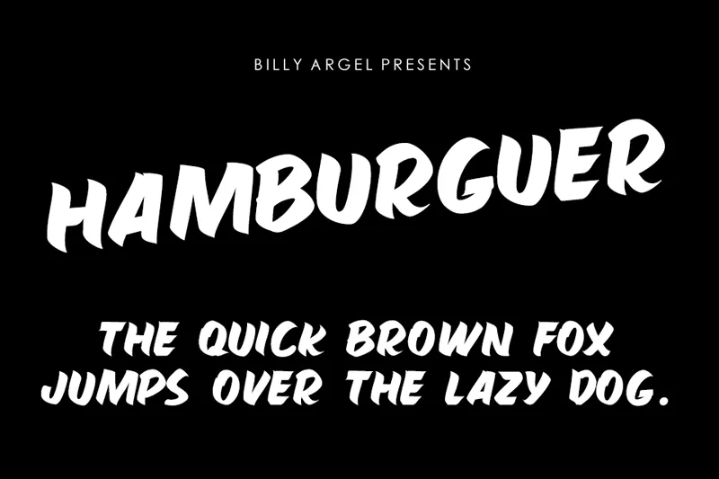 Hamburguer author illustration