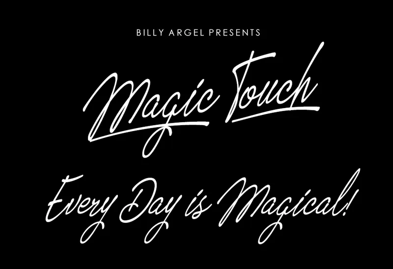 Magic Touch author illustration