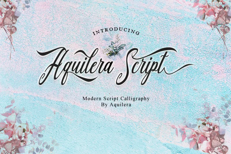 Aquilera Script author illustration