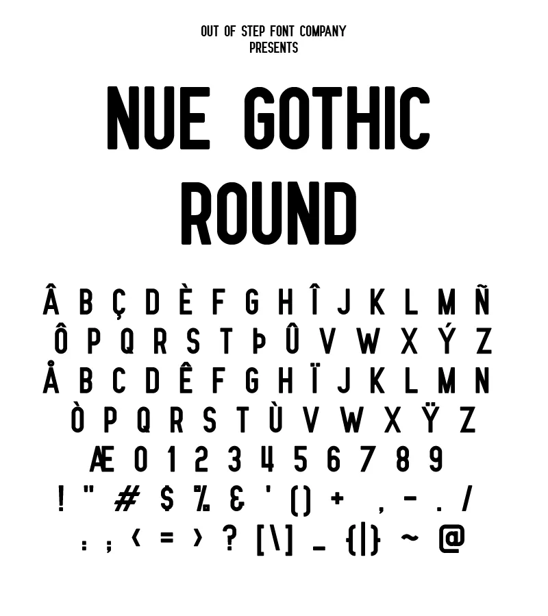 Nue Gothic Round author illustration