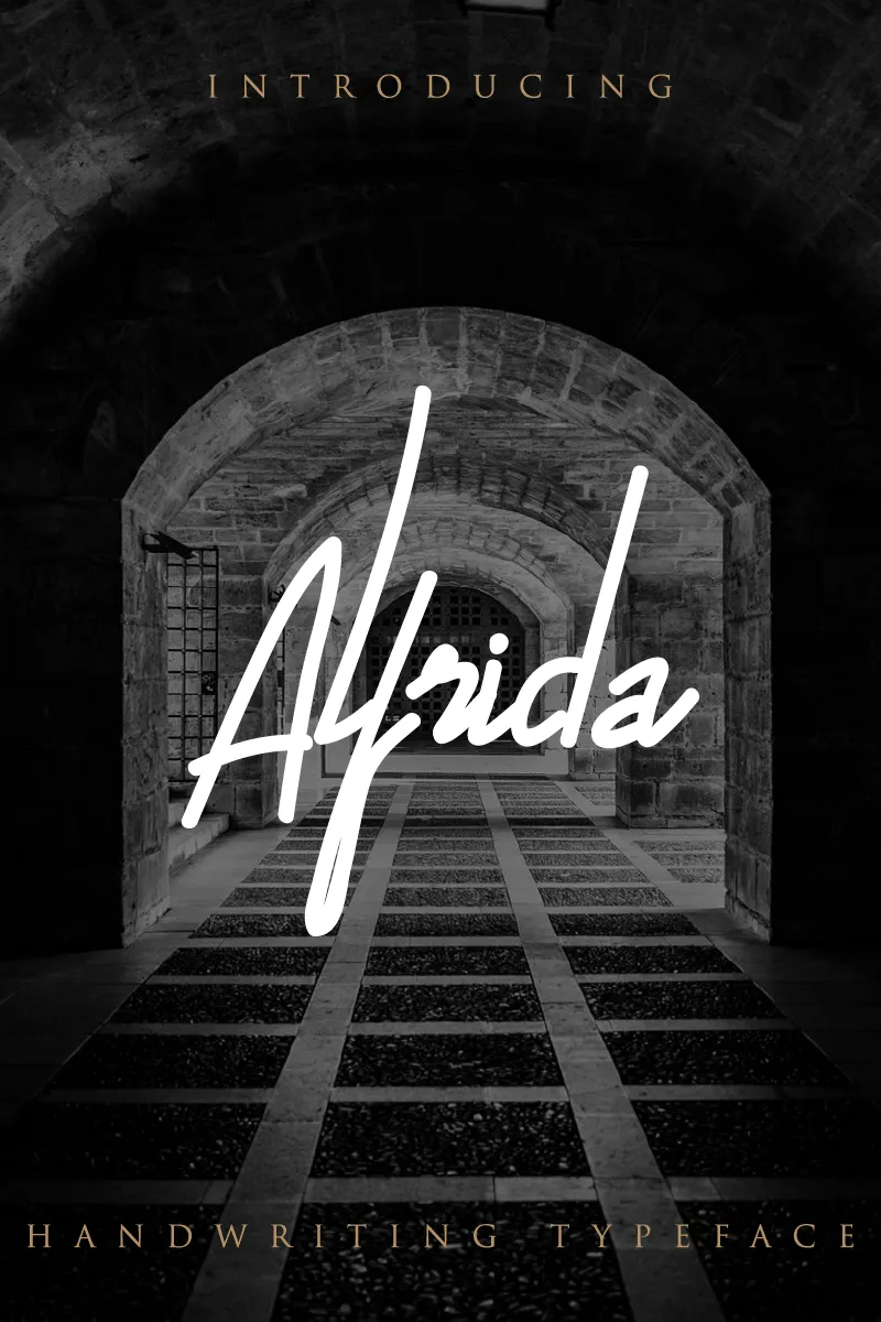 Alfrida Signature author illustration